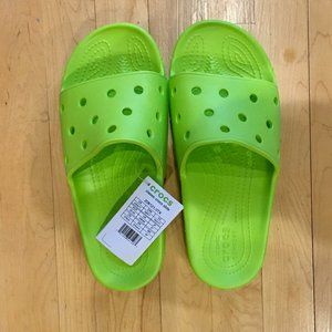 Crocs Lime Punch Classic Slide Sandals - NWT